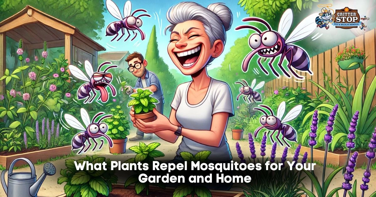 what plants does repel mosquitoes