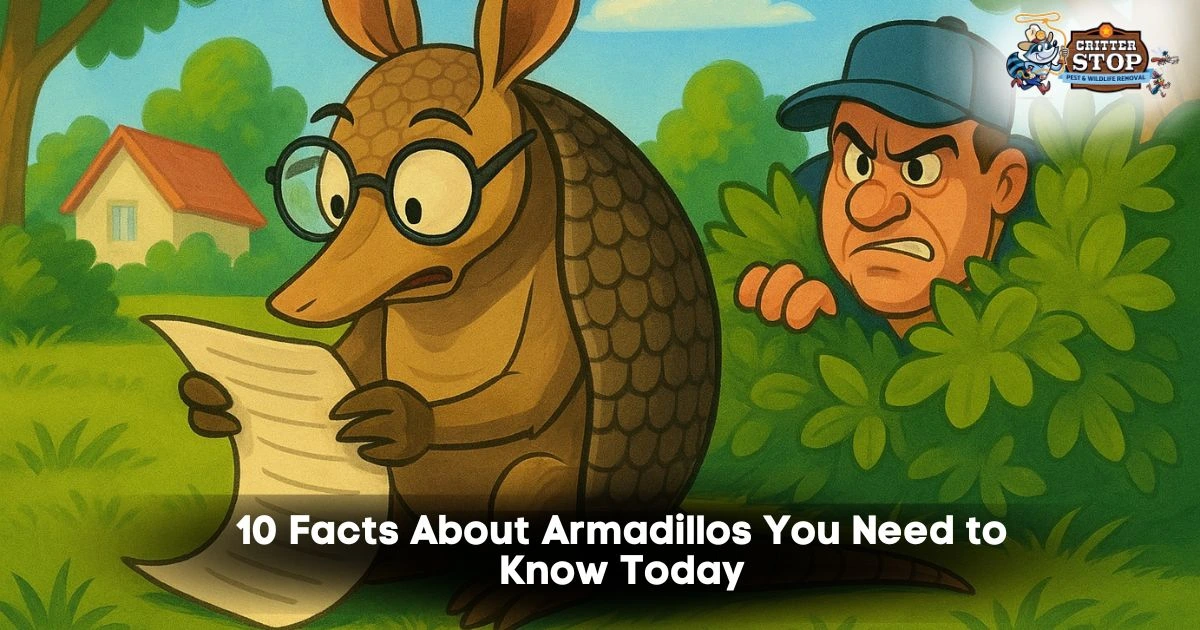 10 facts about armadillos