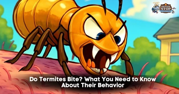 do termites bite