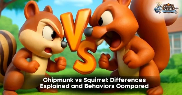 chipmunk vs squirrel