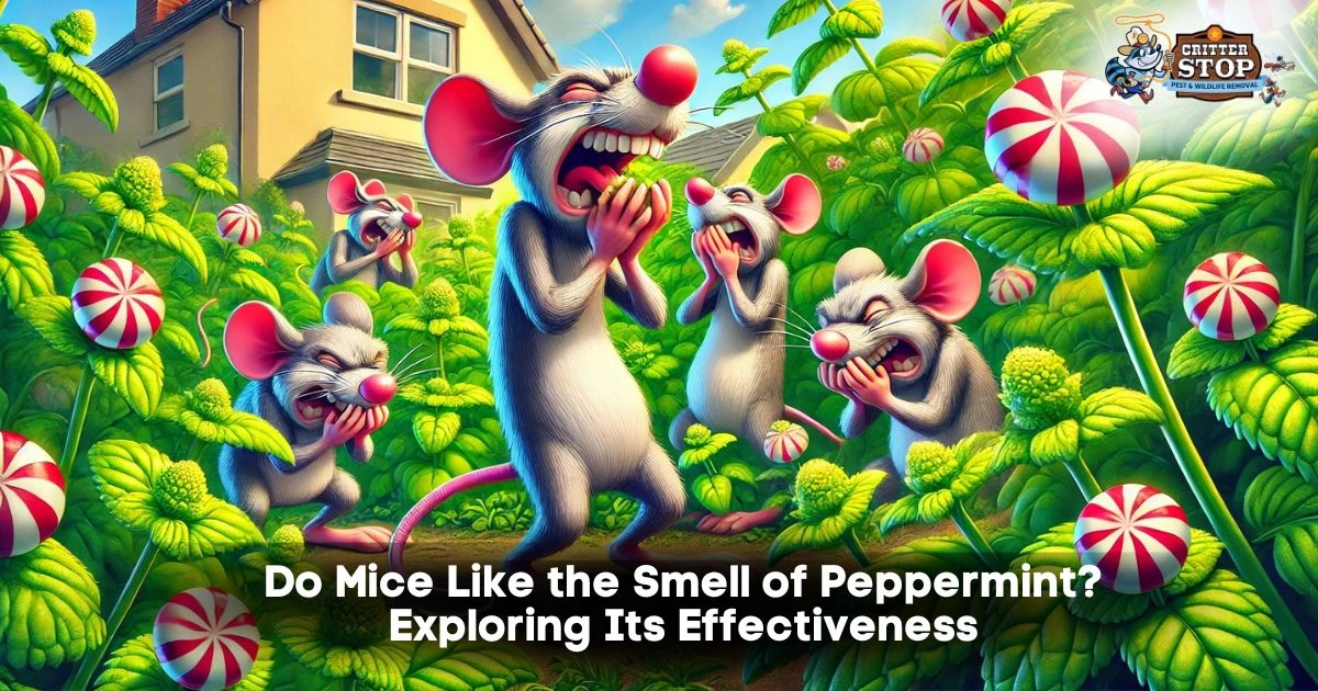 do mice like the smell of peppermint