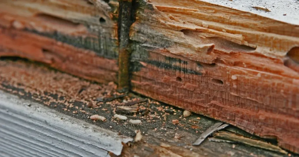 termite poop