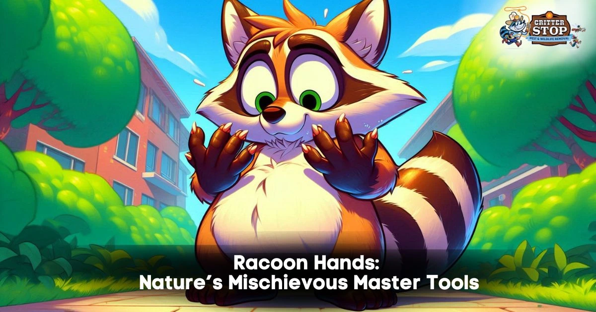racoon hands