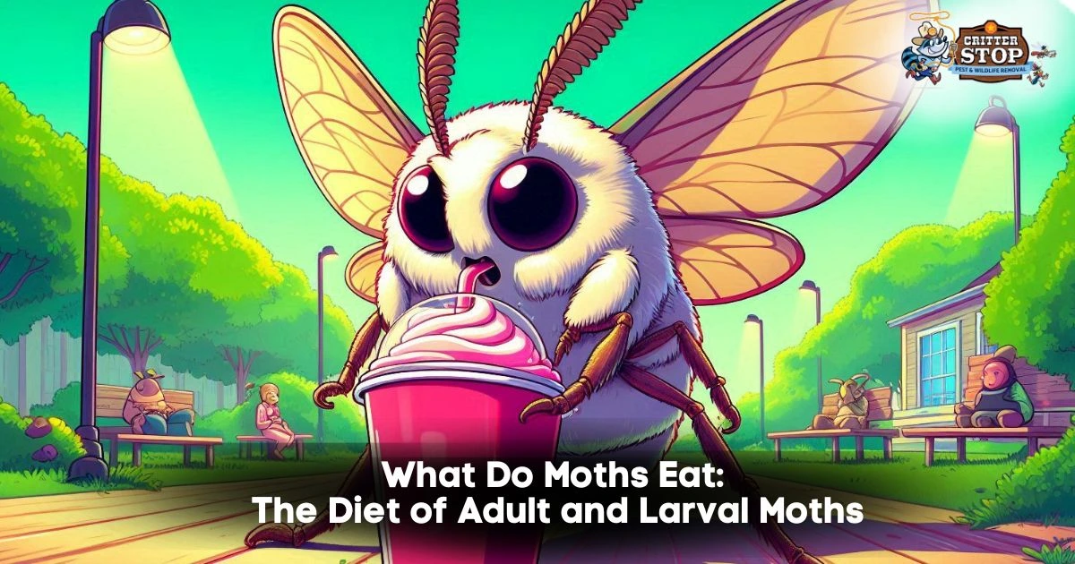 what do moths eat