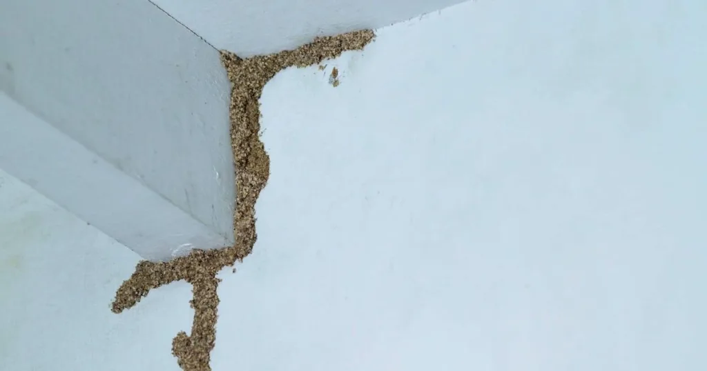 early stage signs of termites in ceiling