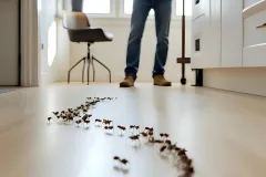 professional ant control near me visible trails