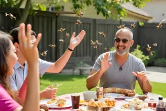 professional wasp removal outdoors