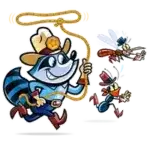 cs home mobile racoon critters 1